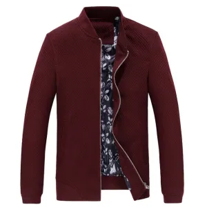 Spring New Fashion Red Bomber Jacket