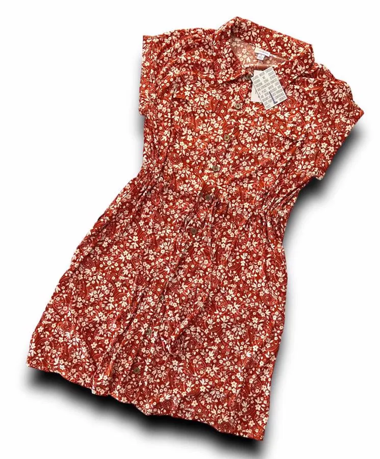 Stacie - Red Floral and Paisley