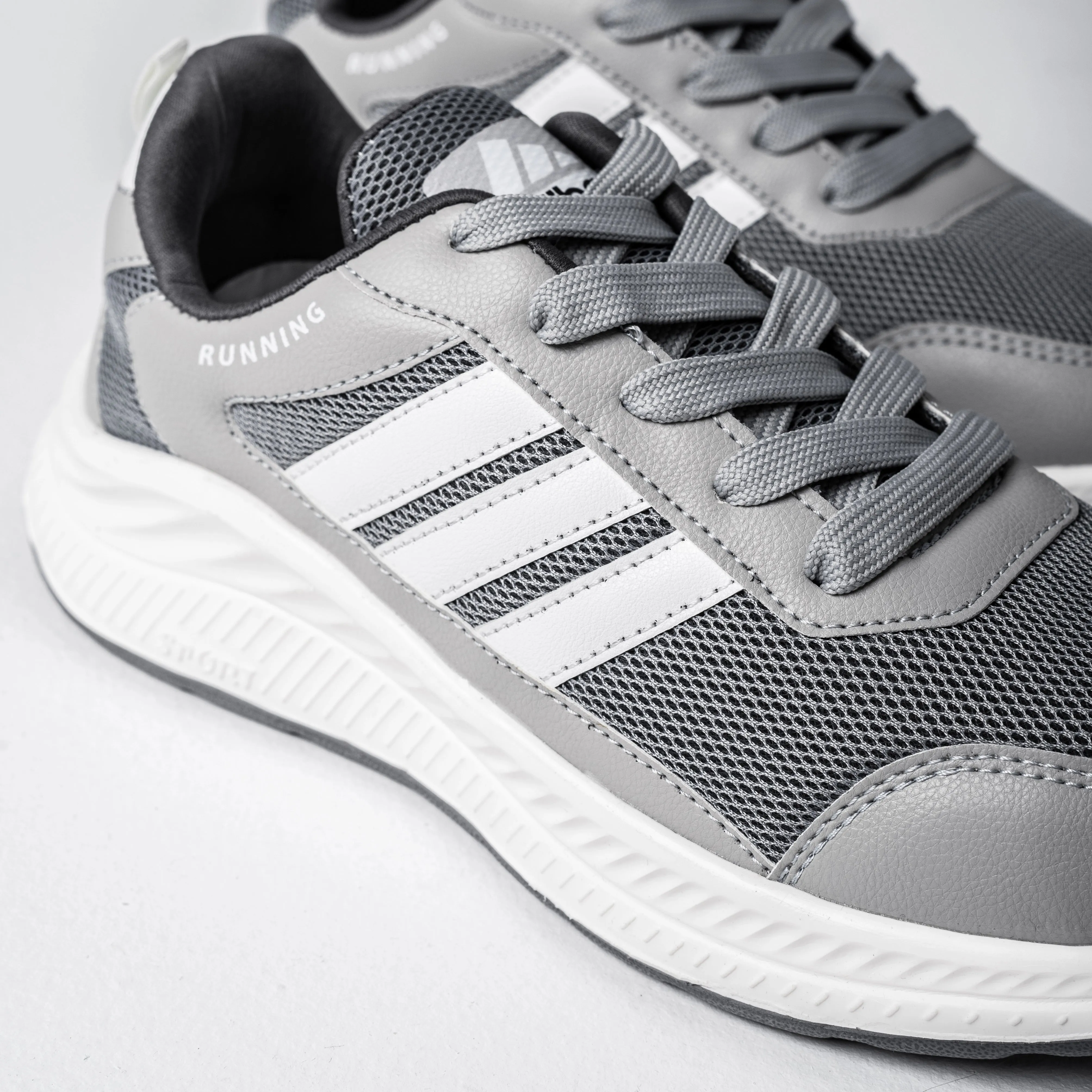 StrideMax men Running Shoes | Gray