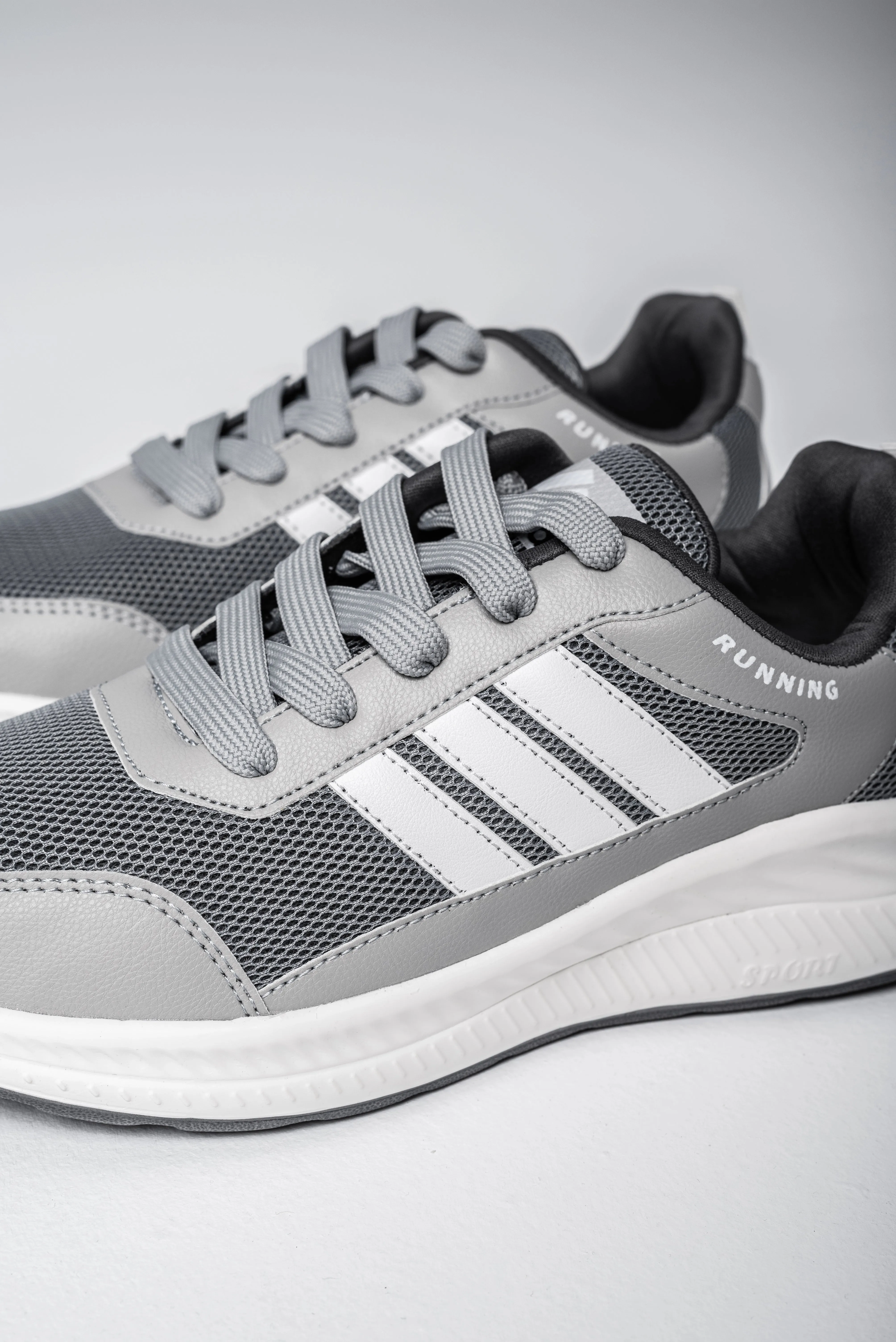 StrideMax men Running Shoes | Gray