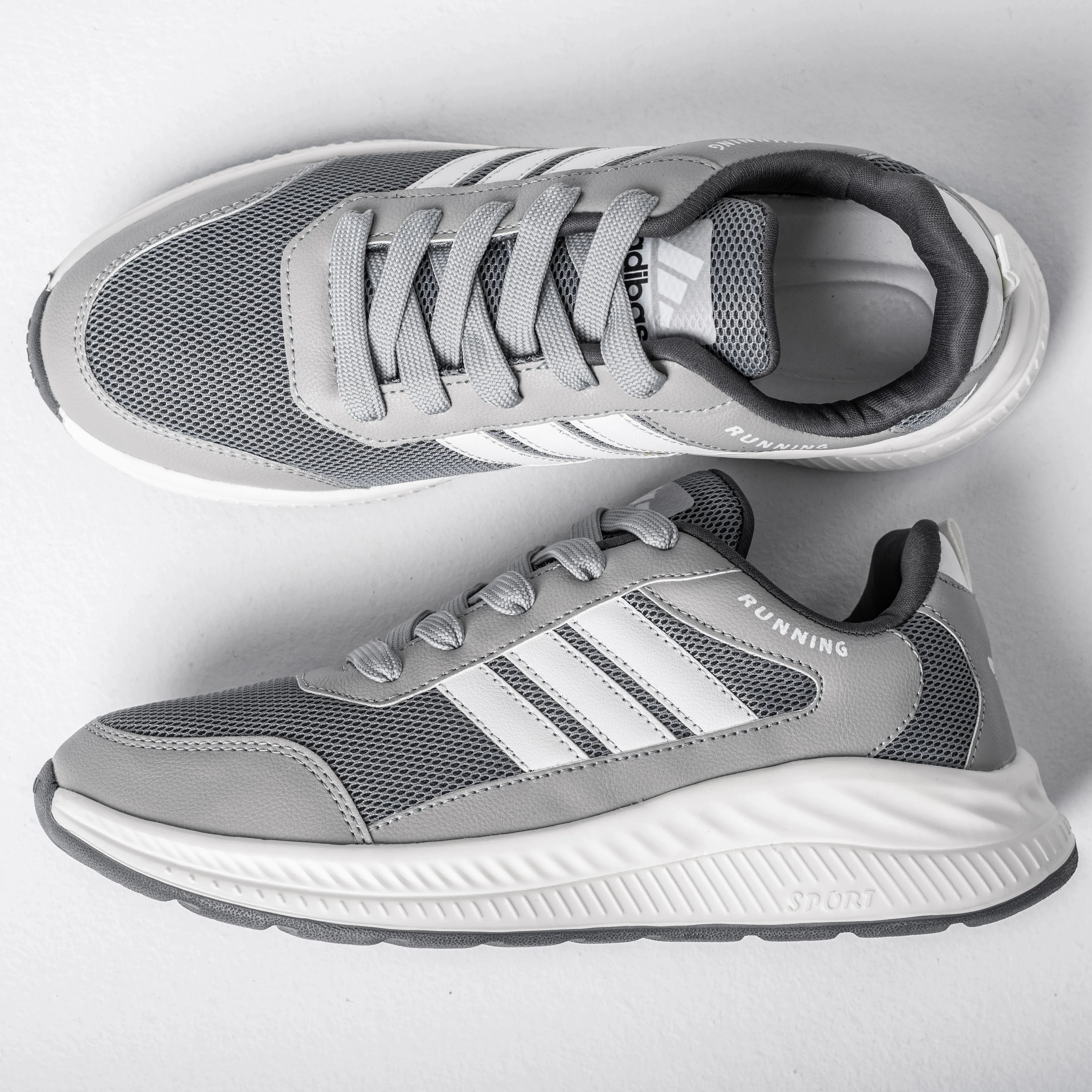 StrideMax men Running Shoes | Gray
