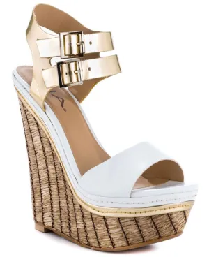 Strut The Sidewalk Platform Wedge Sandals