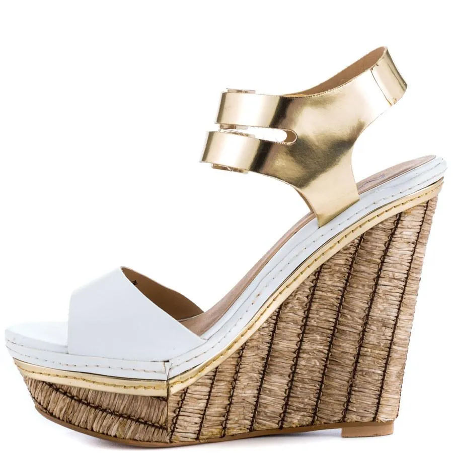Strut The Sidewalk Platform Wedge Sandals