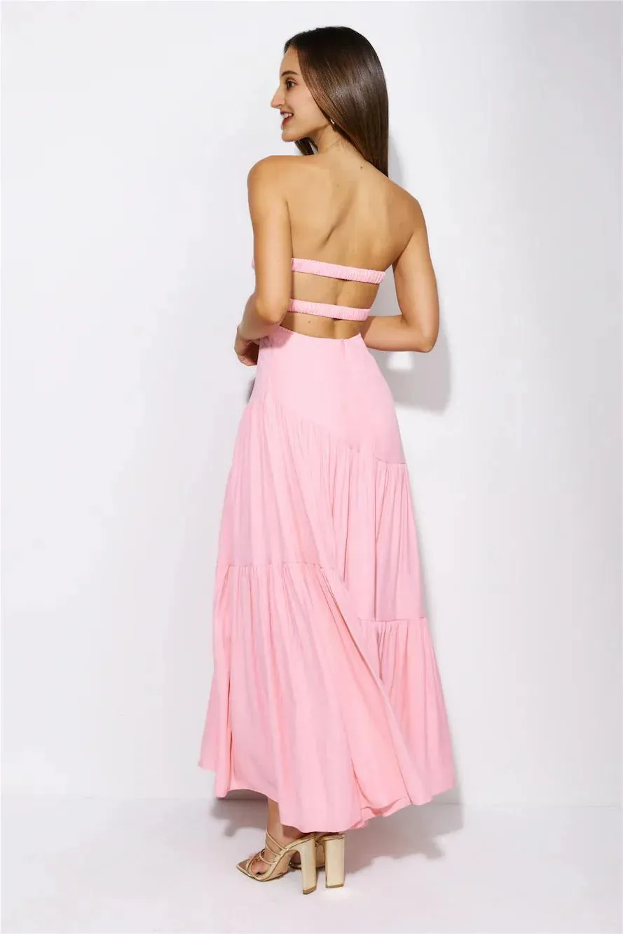 Summer In Love Maxi Dress Pink