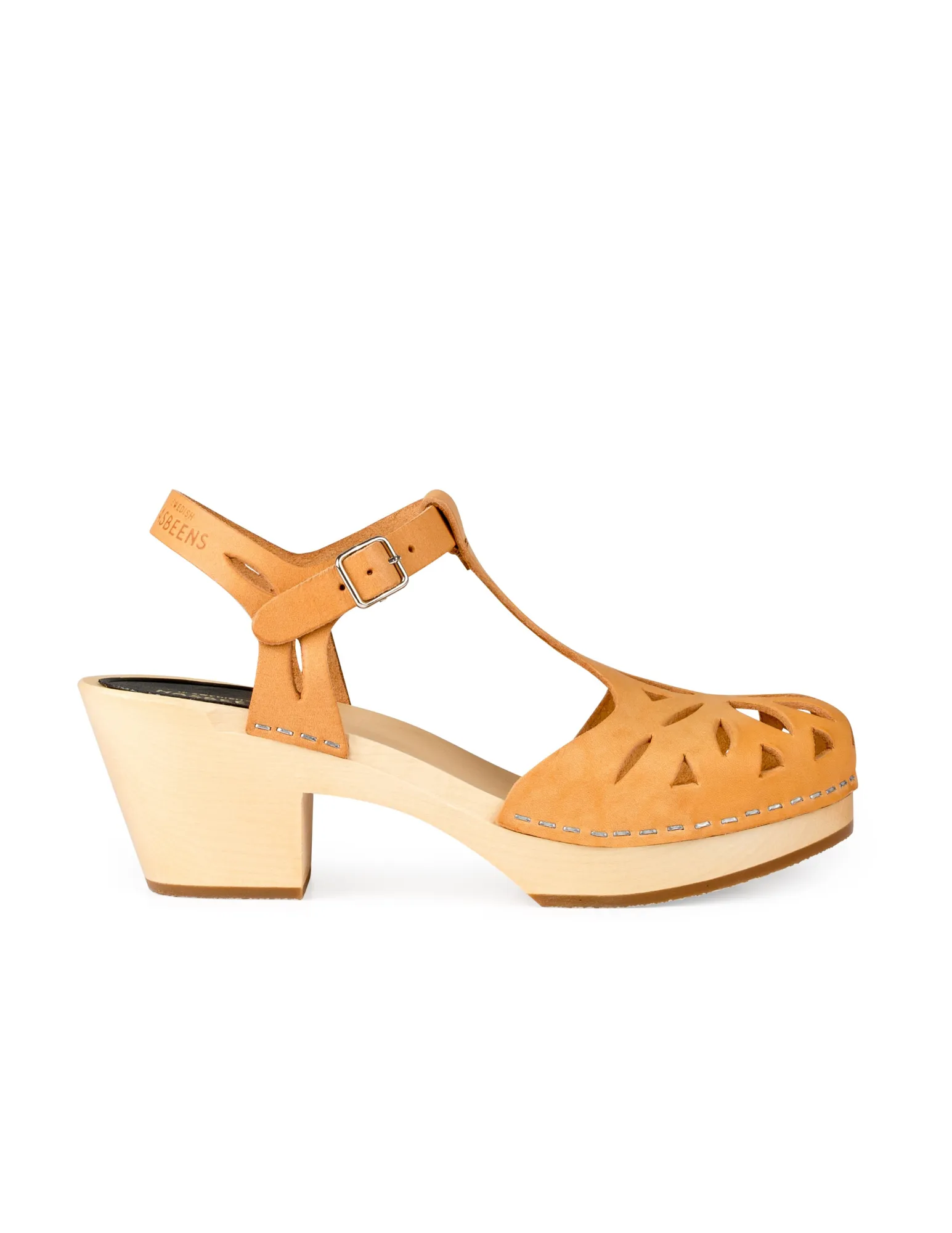 Swedish Hasbeens Lacy Sandal Nature