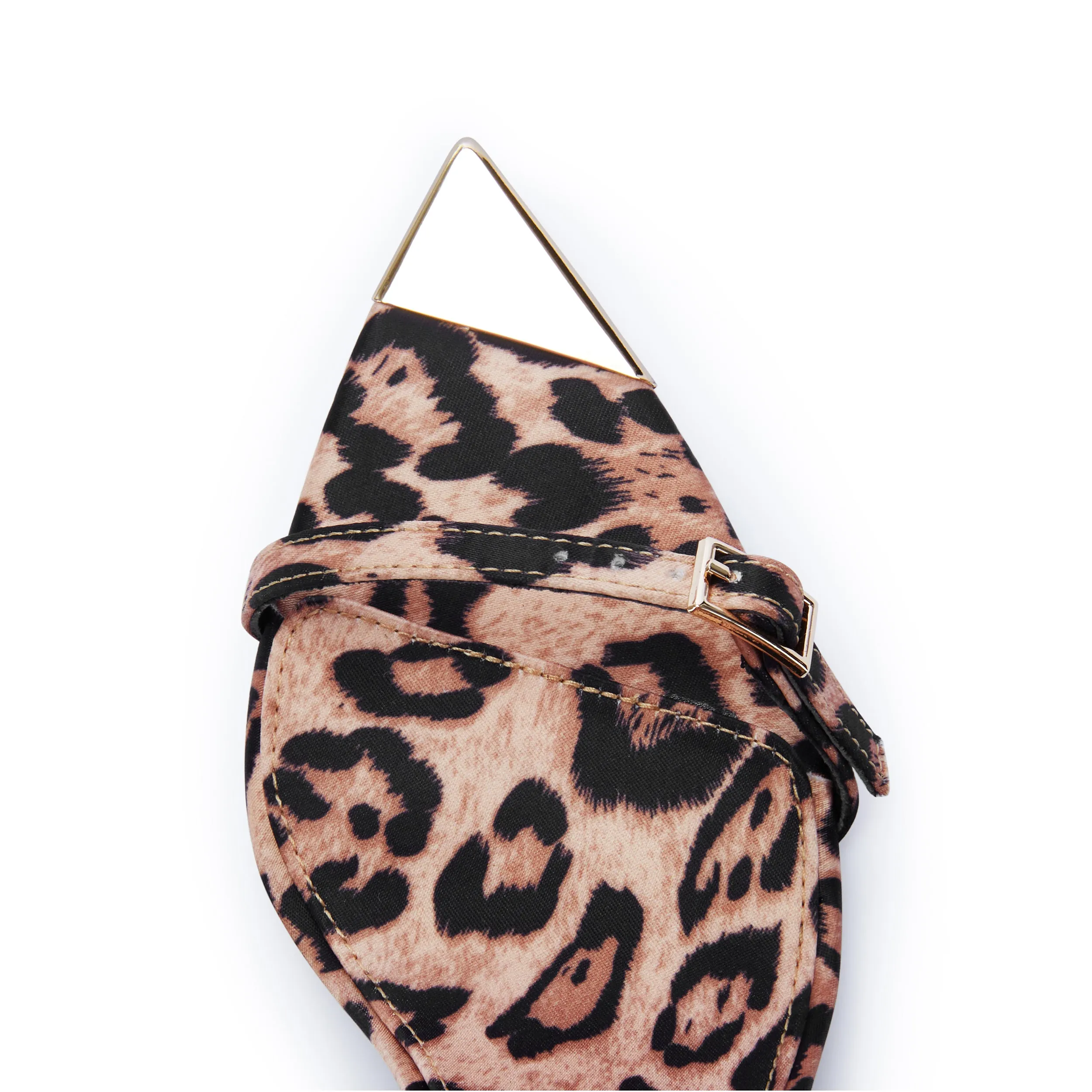 Sylvie Leopard Stiletto Heeled Sandals