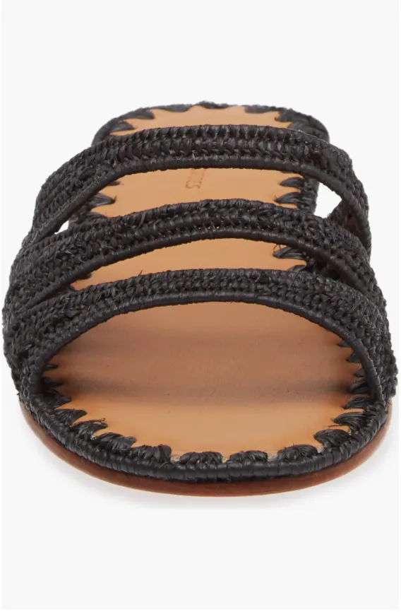 SYMM SANDAL IN BLACK