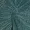 Teal Sparkle One Shoulder Gathered Midi Dress