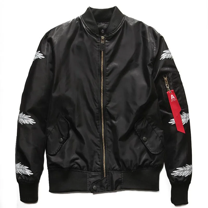 The Feather  - Black / Green