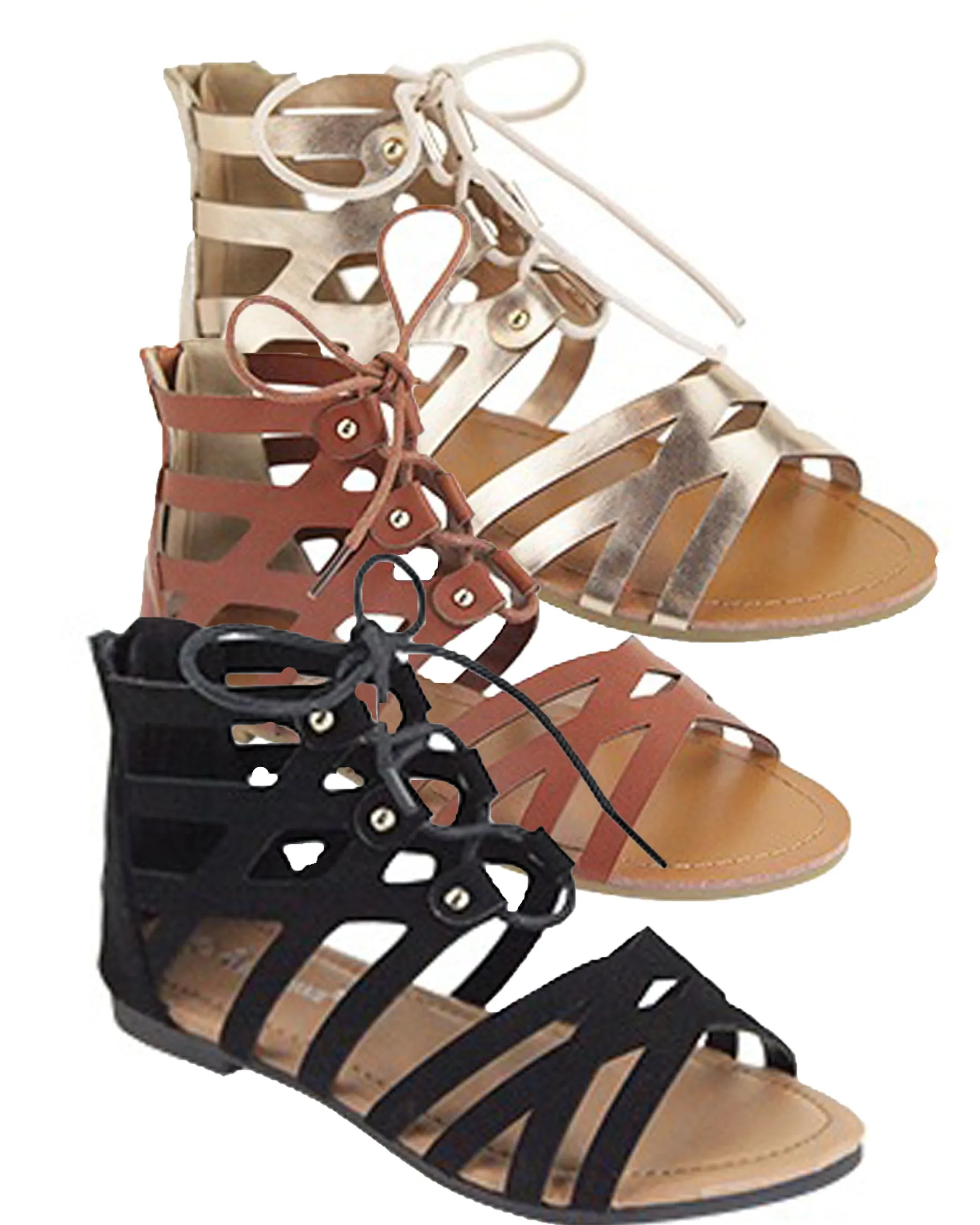 The Layla Short Glad Sandal (Adult)