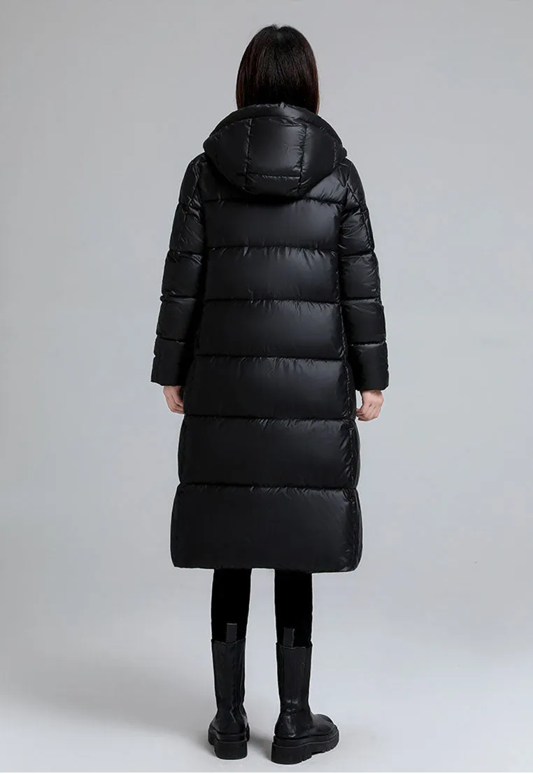 Thickened Quilted Puffer Coat Water-Resistant and Windproof