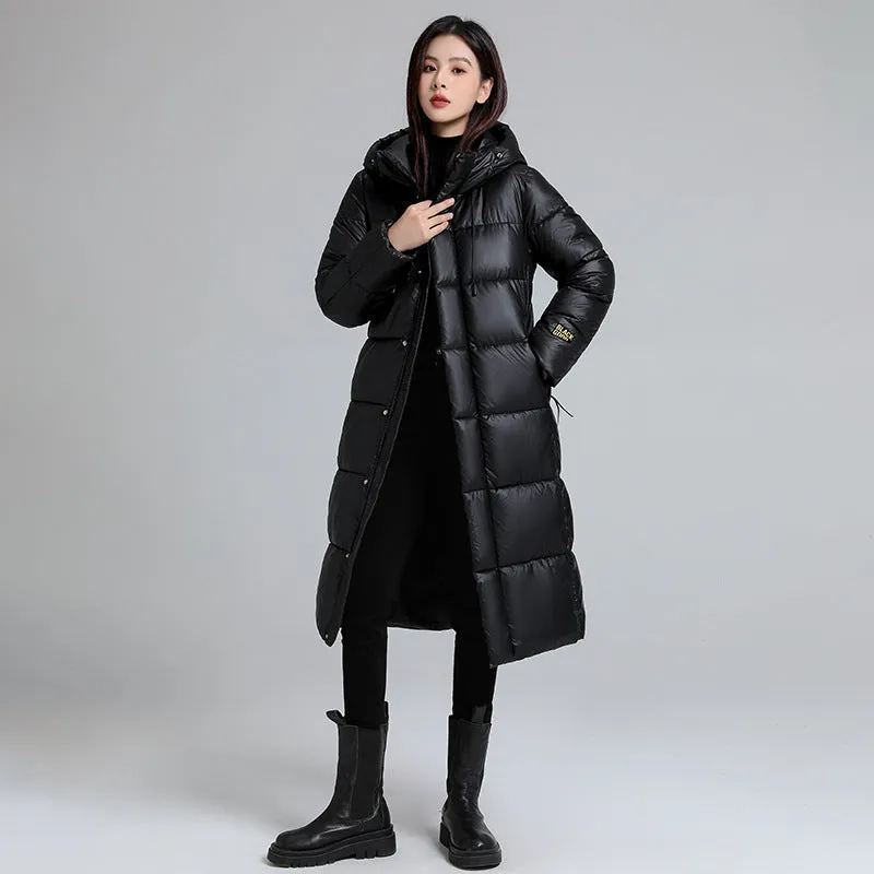 Thickened Quilted Puffer Coat Water-Resistant and Windproof