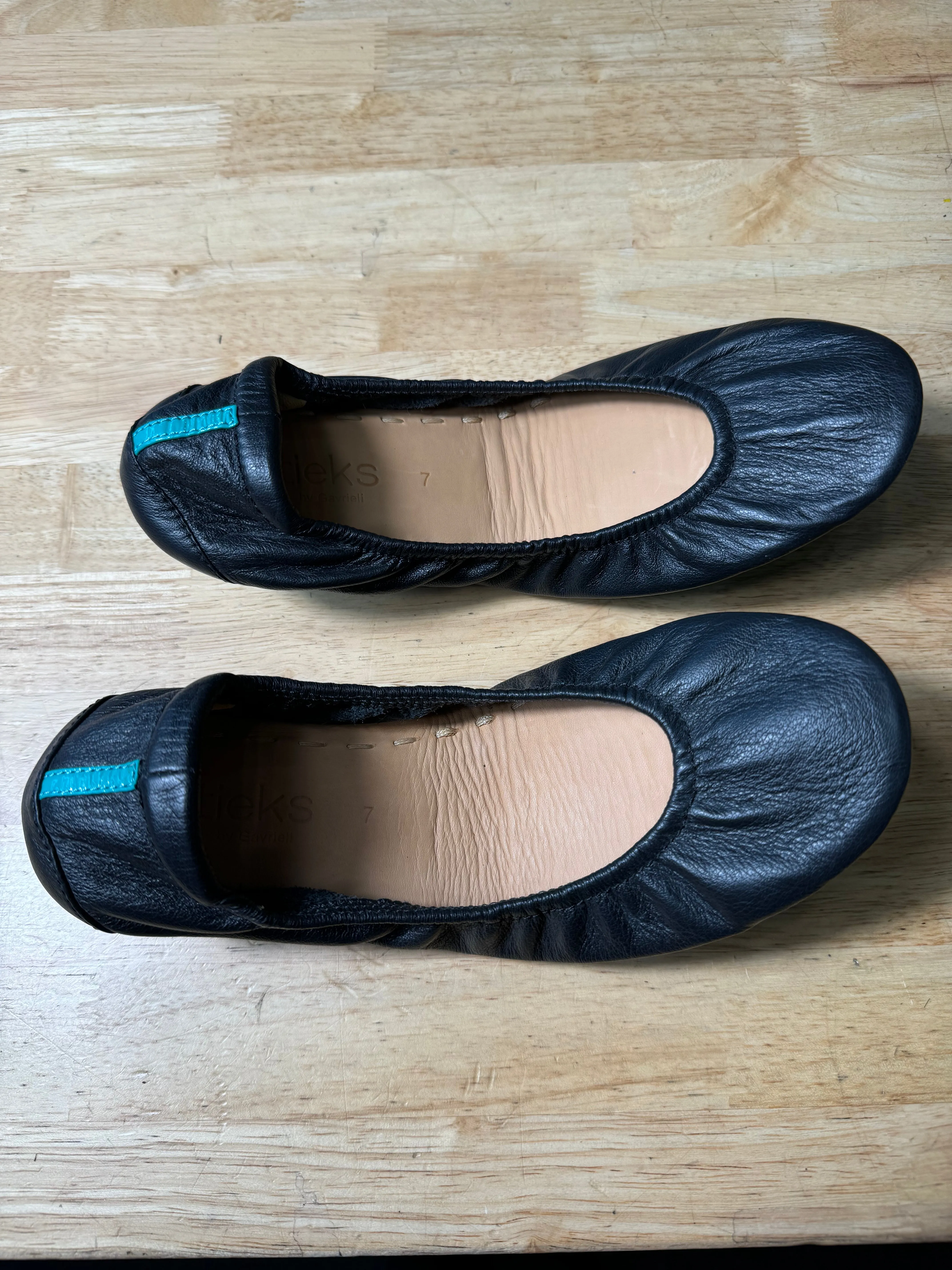 Tieks Women's Black Flats