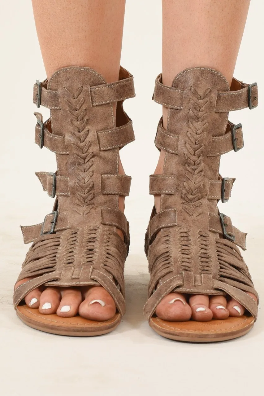 Timavo Not Rated Gladiator Sandals