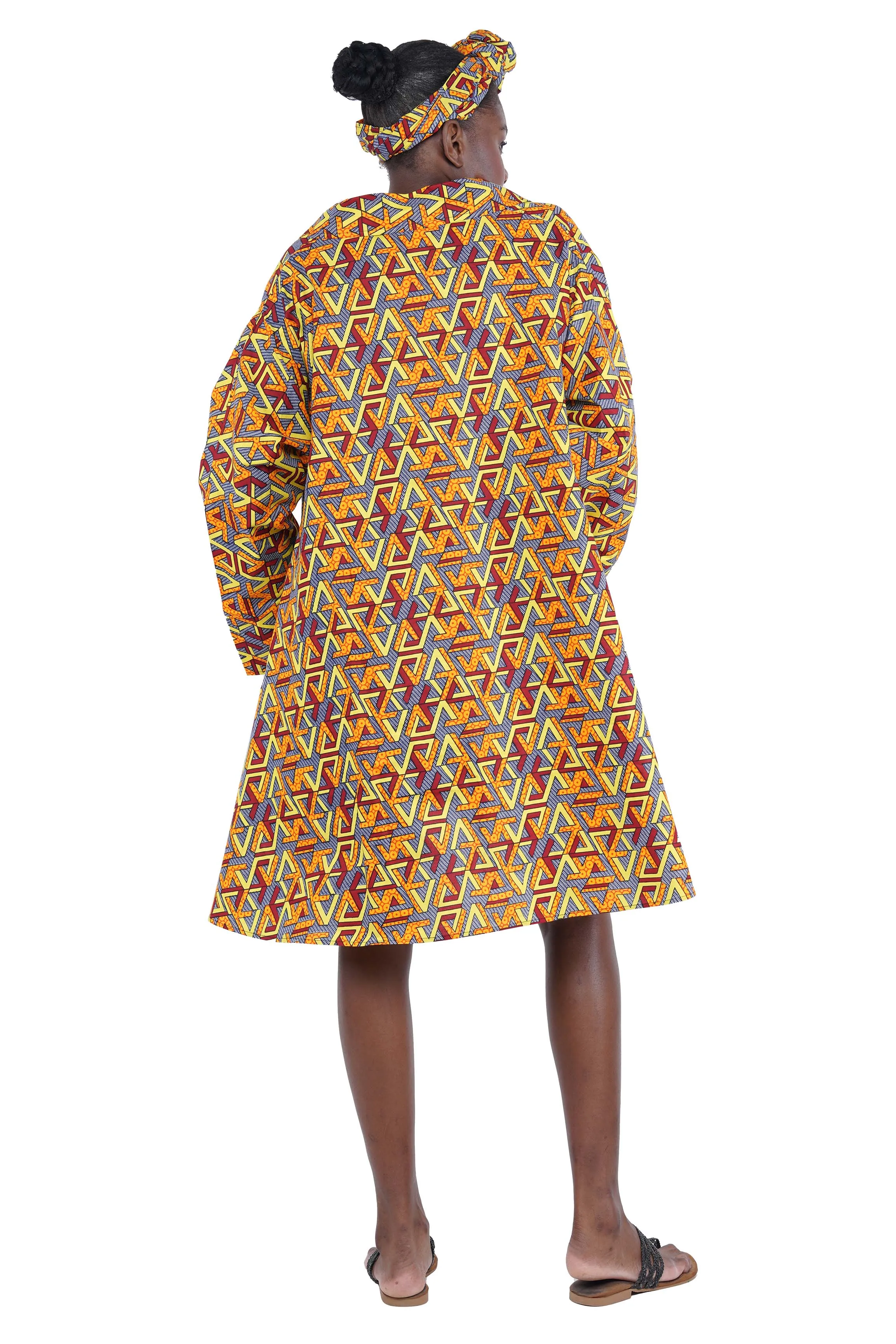 Toggle Button Ladies Dress