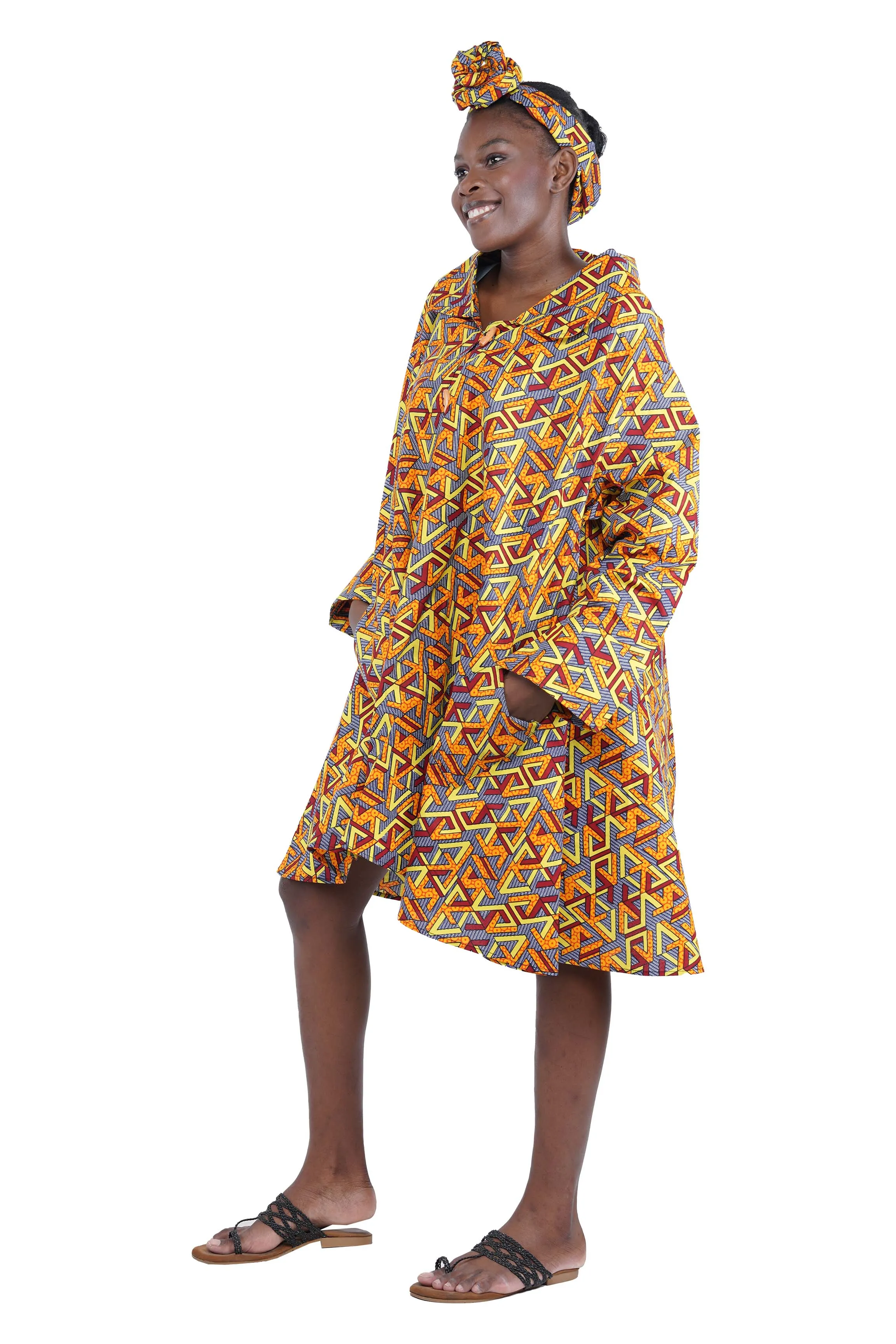 Toggle Button Ladies Dress