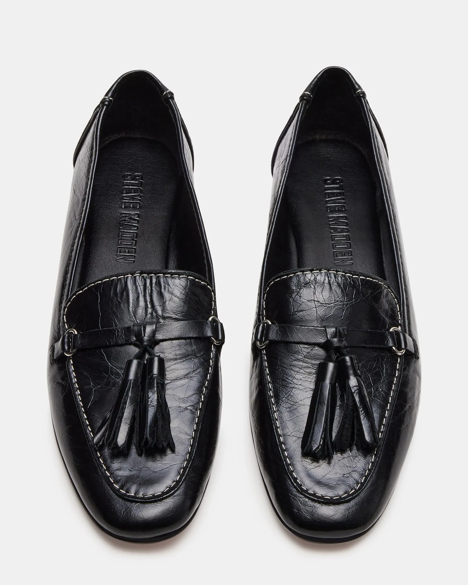 TORIE BLACK LEATHER