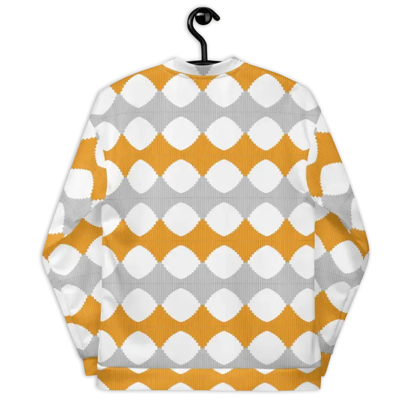 Turn Heads in a Yellow Pattern Bomber Jacket