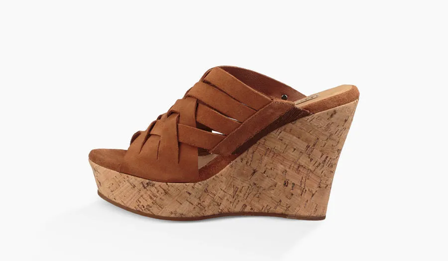 UGG Australia Women's Marta Wedge | Chestnut