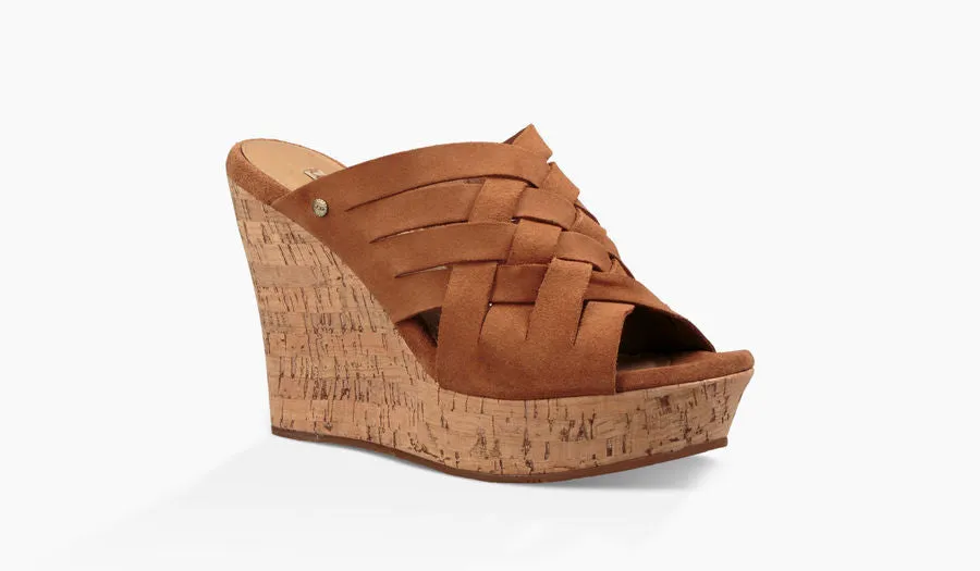 UGG Australia Women's Marta Wedge | Chestnut