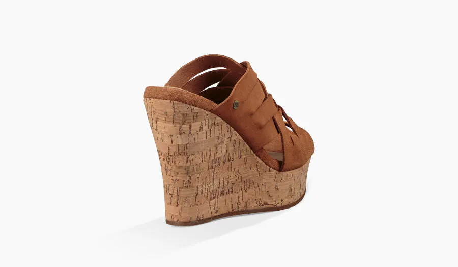 UGG Australia Women's Marta Wedge | Chestnut