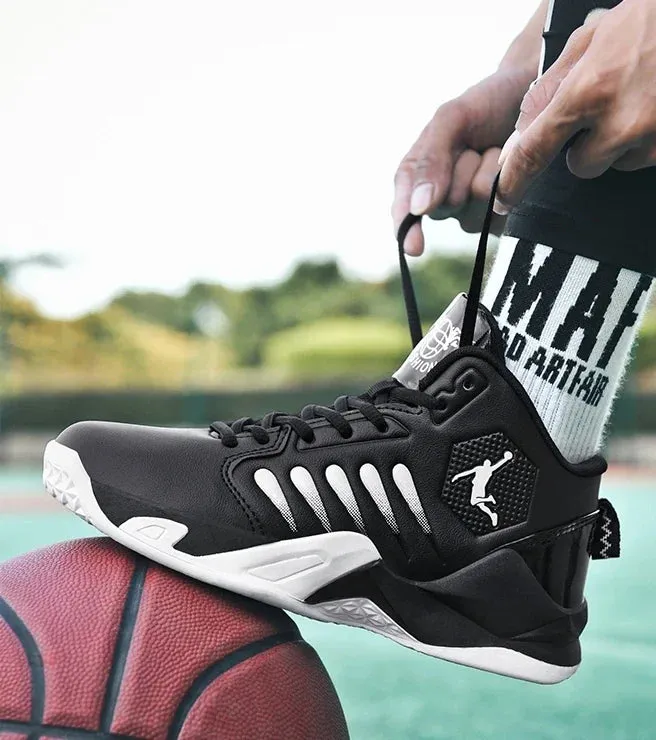 Unisex White Basketball and Casual Running Performance Shoes