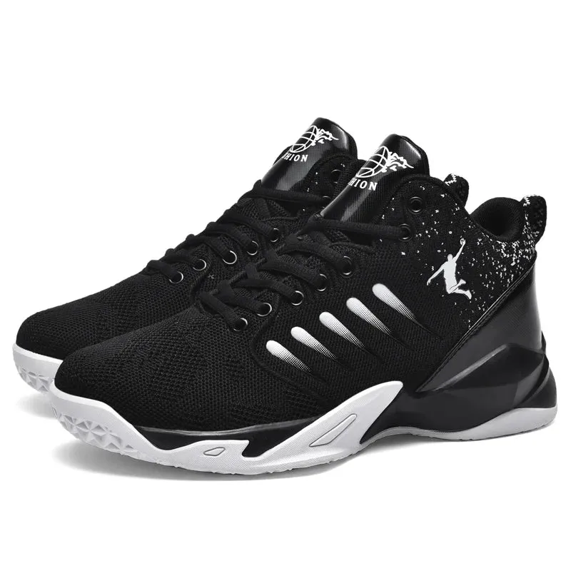 Unisex White Basketball and Casual Running Performance Shoes