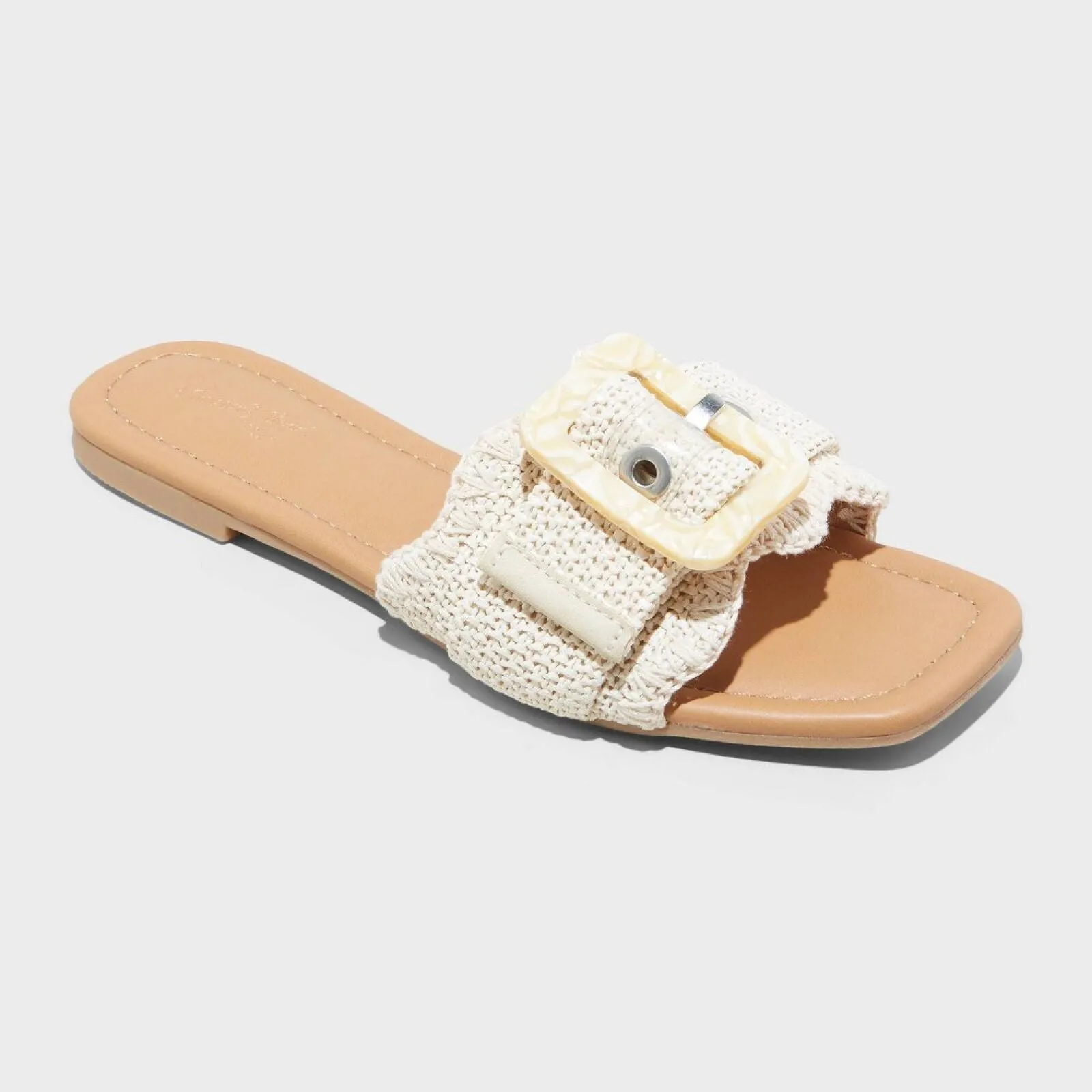 Universal Thread Women's Chrissy Slide Sandals with Memory Foam Insole 89529998
