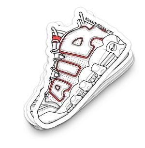 Uptempo "Sunset" Sneaker Sticker