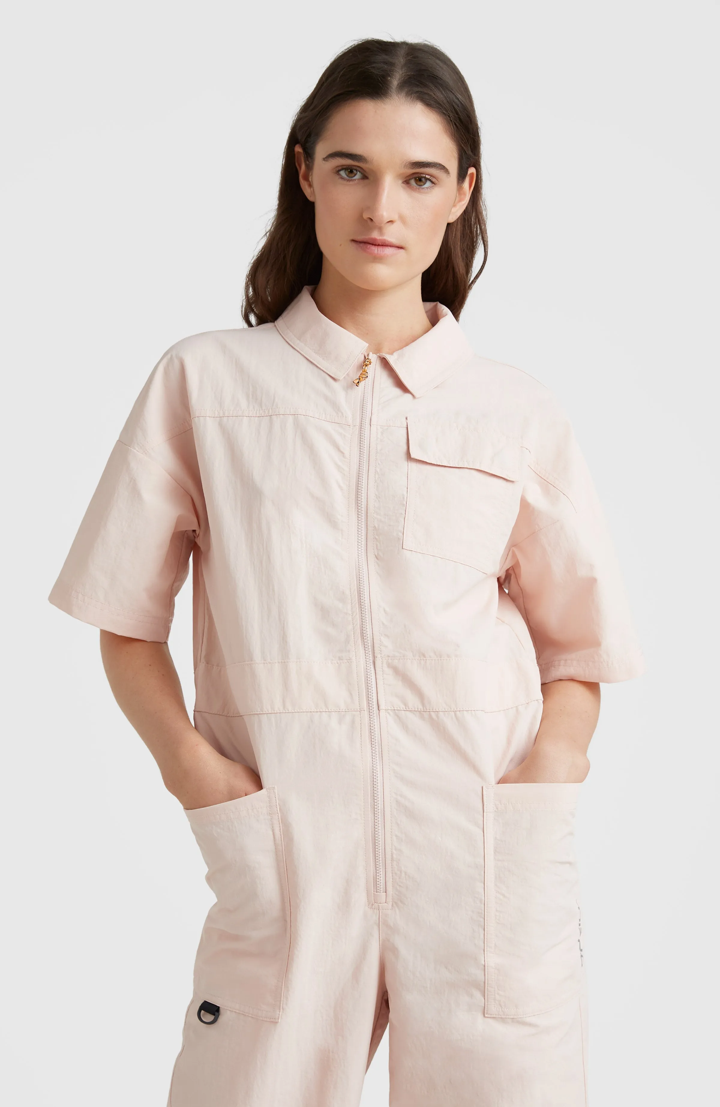 UTILITY TRAIL JUMPSUIT | Peach Whip