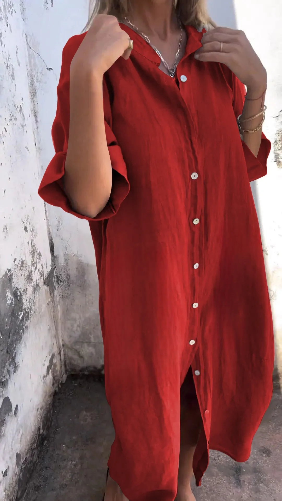 Valentina® | Casual Long Shirt