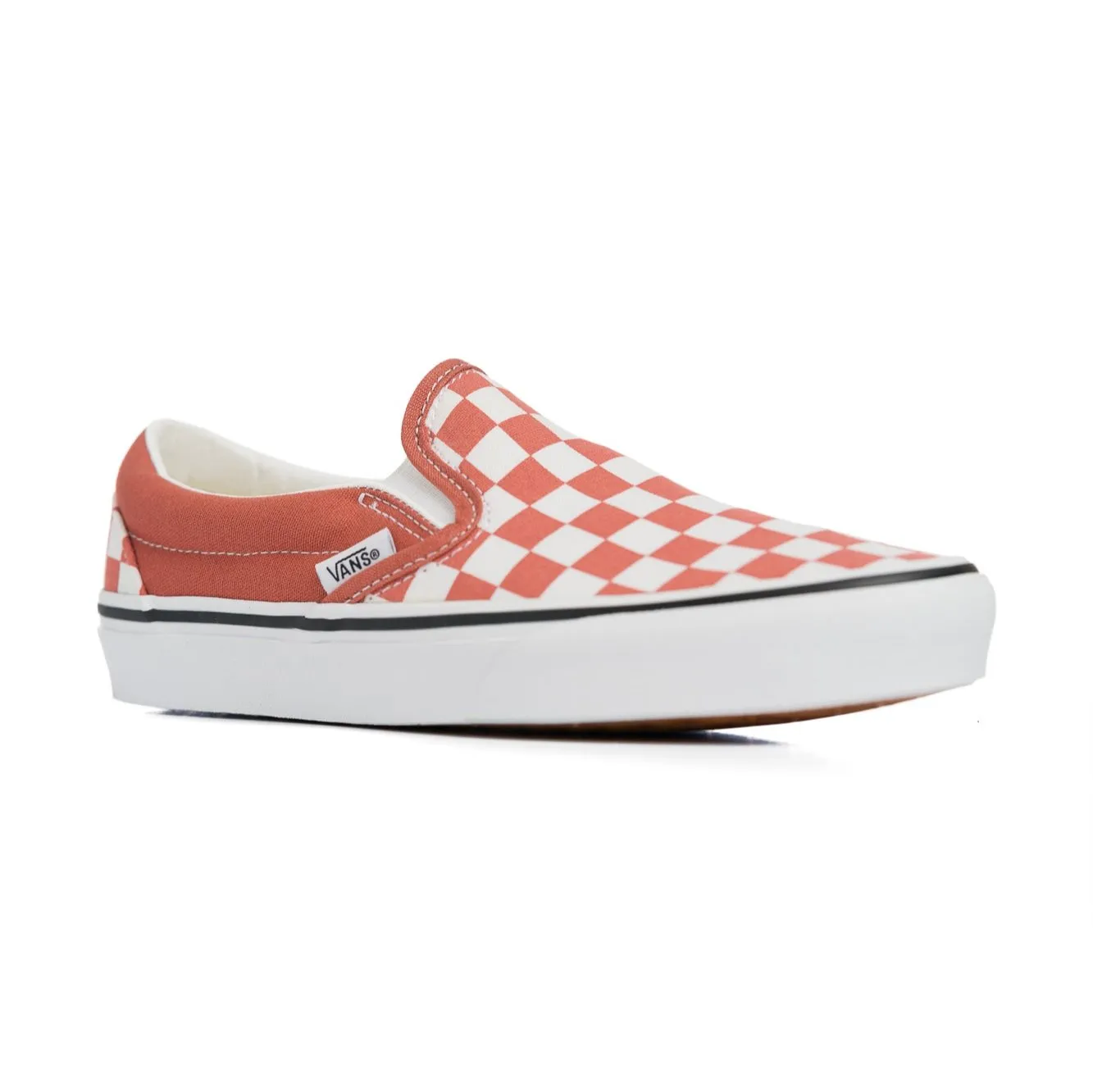 Vans Slip-on (Checkerboard) - Color Theory Auburn