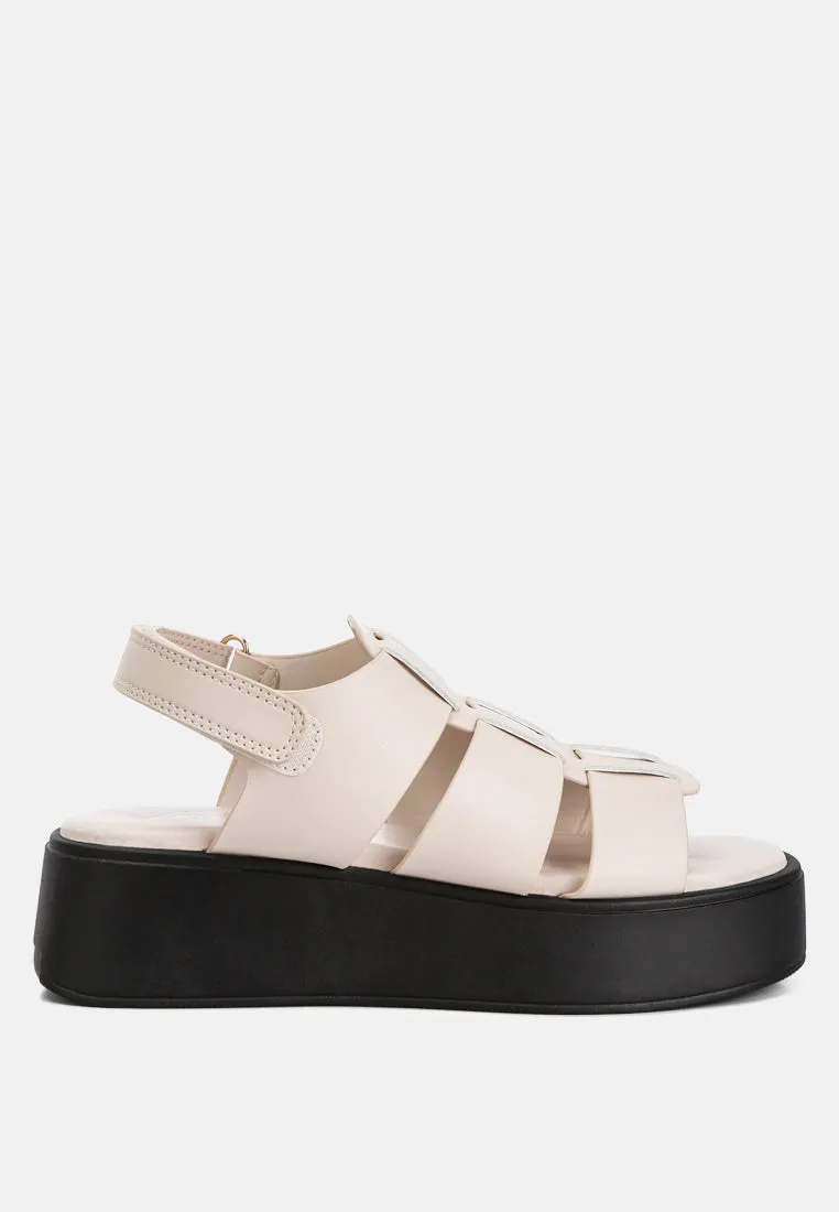 Velcro Gladiator Sandals By RAG