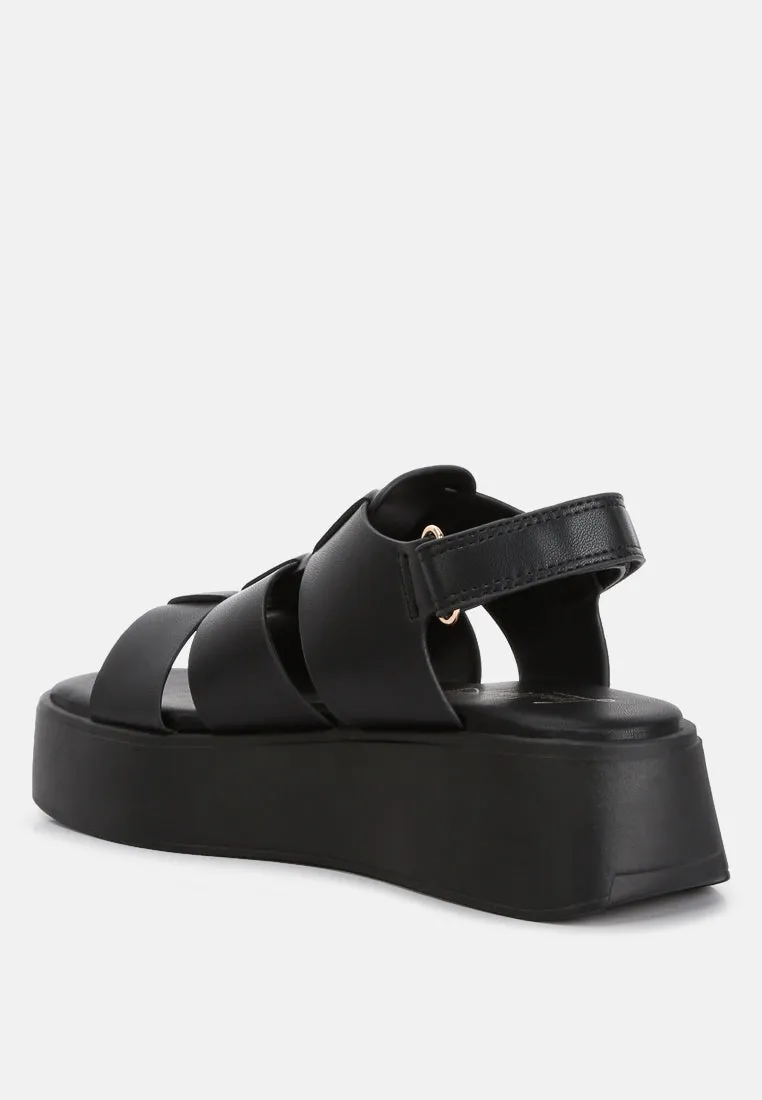 Velcro Gladiator Sandals By RAG