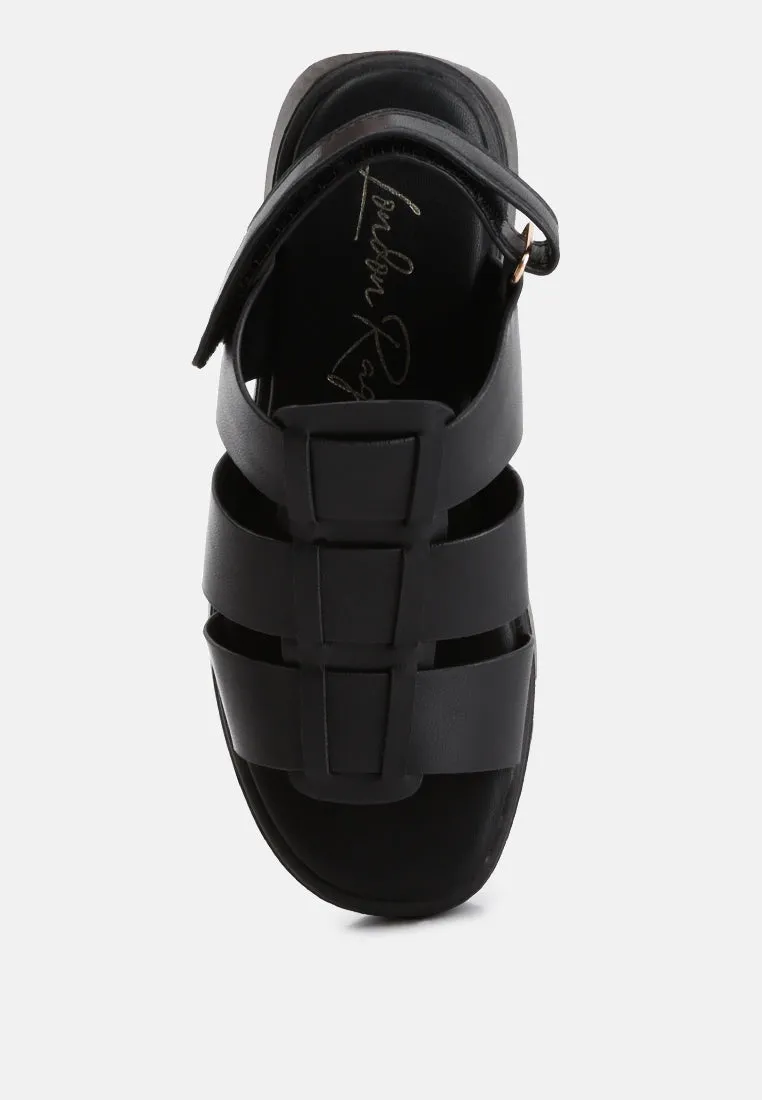 Velcro Gladiator Sandals By RAG