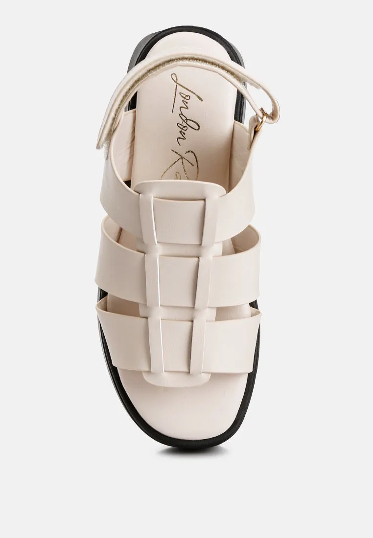 Velcro Gladiator Sandals By RAG