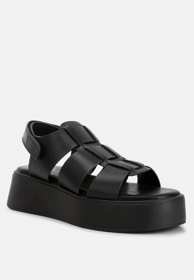 Velcro Gladiator Sandals By RAG