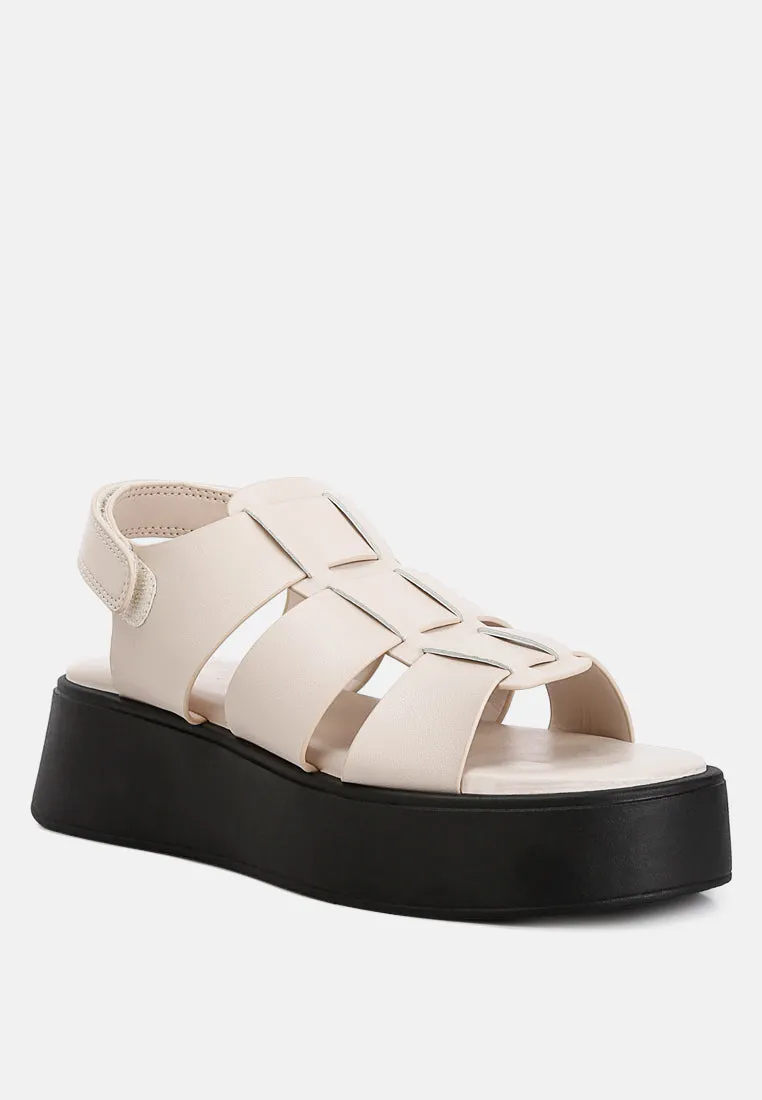 Velcro Gladiator Sandals By RAG