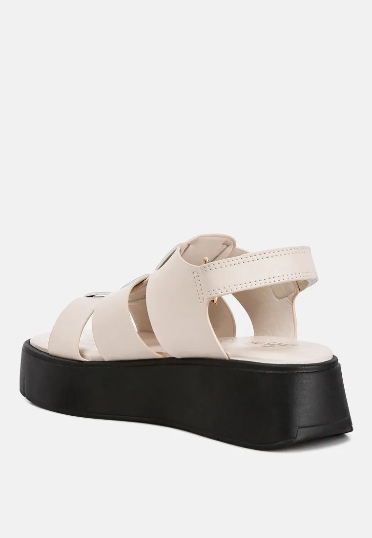 Velcro Gladiator Sandals By RAG