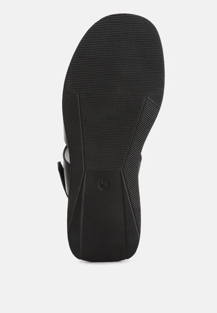 Velcro Gladiator Sandals By RAG