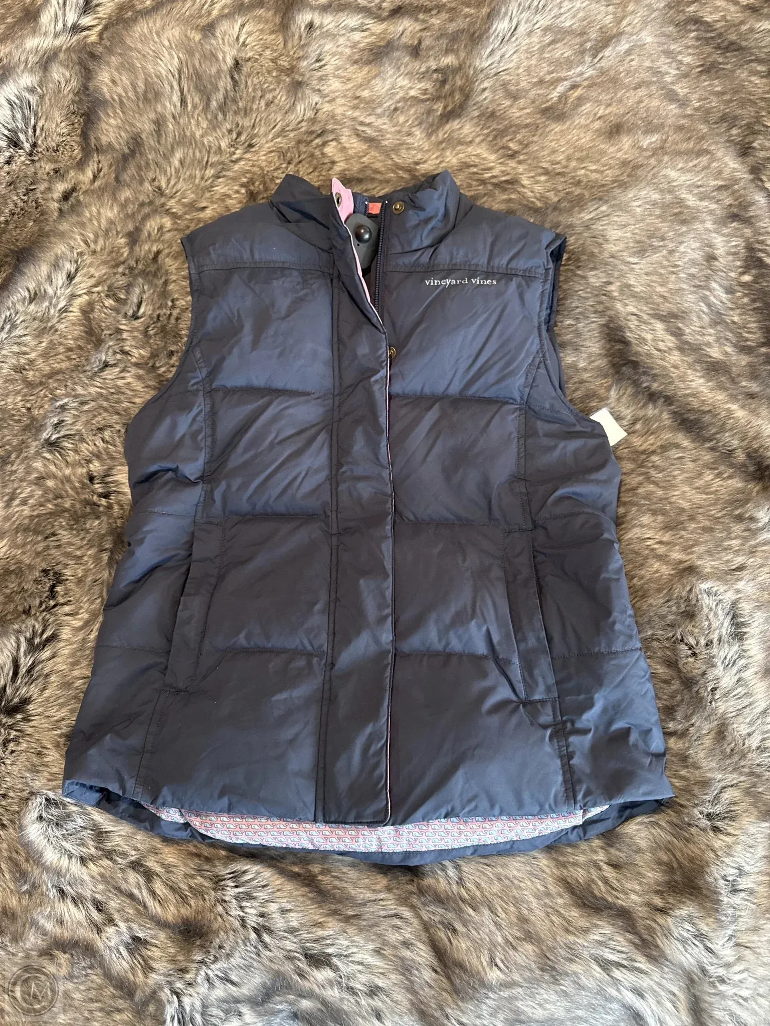 Vest Puffer & Quilted By Vineyard Vines In Blue, Size: S
