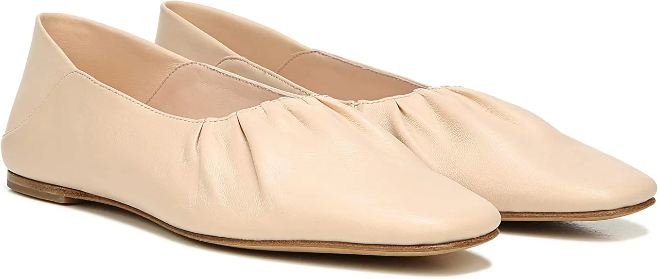 Vince Women's Kali Ballet Flat, Lychee, 6.5