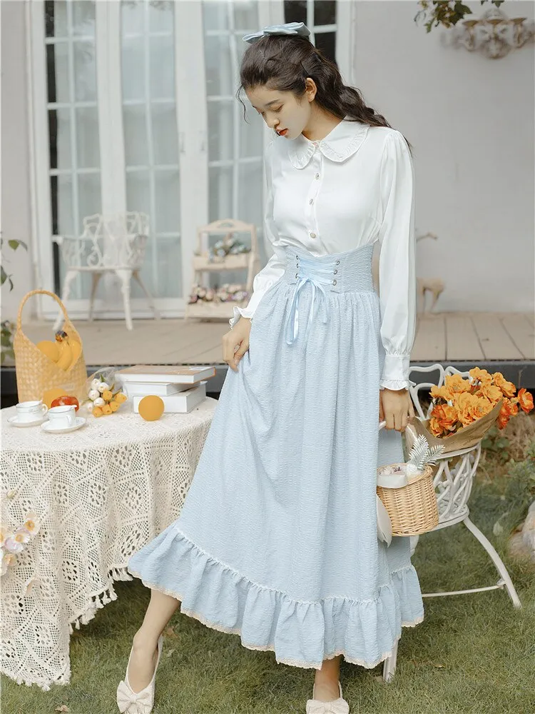 Vintage Style Outfits Skirt Princess Suit
