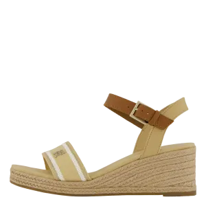 Webbing Wedge Sandal