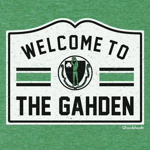 Welcome To The Gahden Basketball Tee