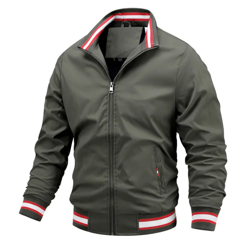 West Louis™ Spring Windbreaker Bomber Light Jacket