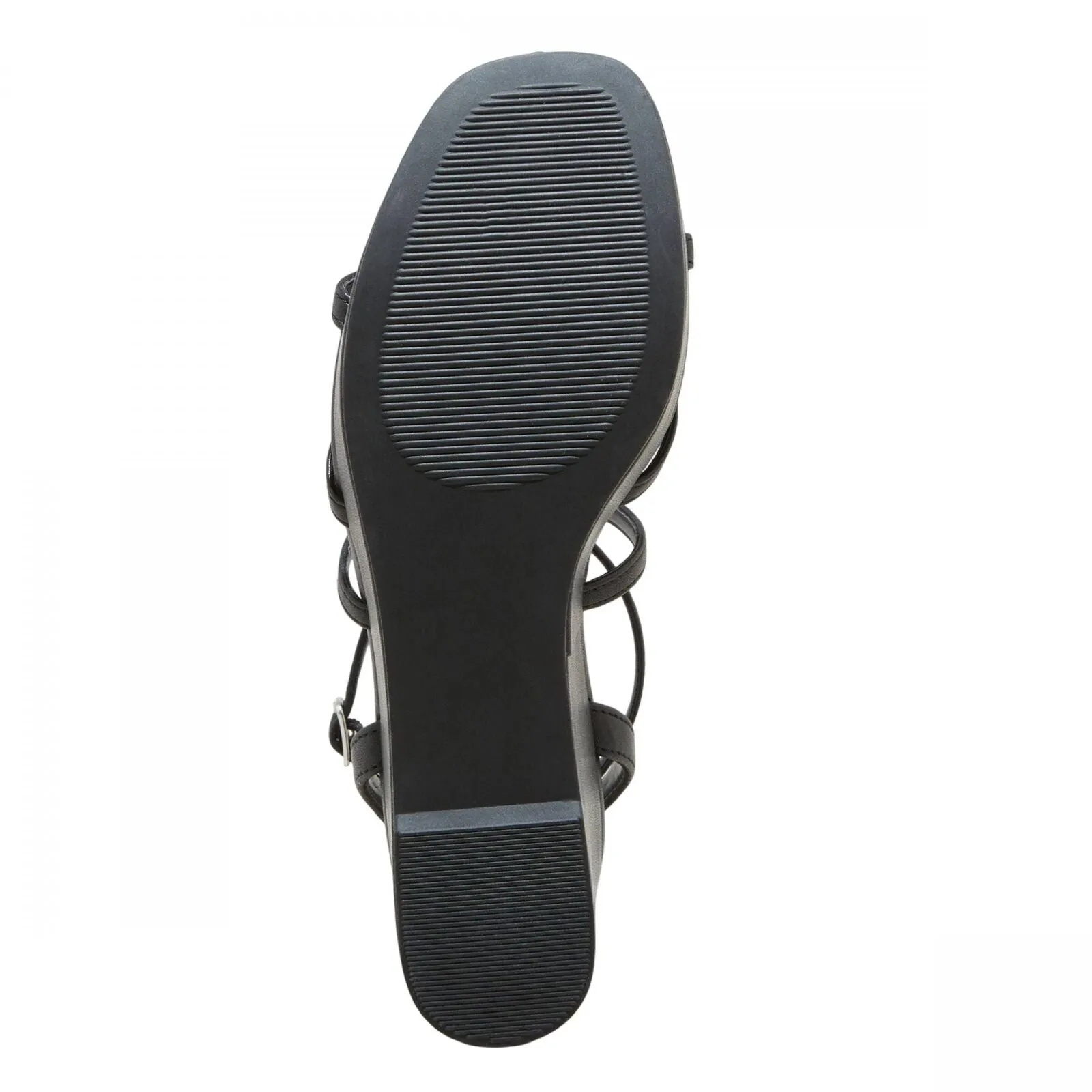 Wild Fable Ronnie Strappy Platform Wedge Heels with Memory Foam Insole Black 8M