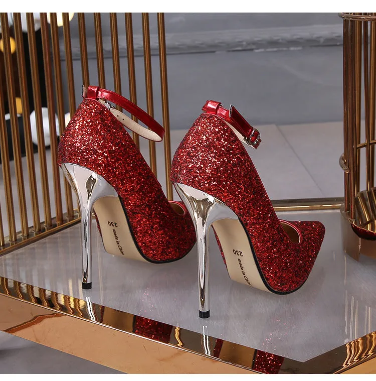 Woman Sexy Model Catwalk Shoes High Heels