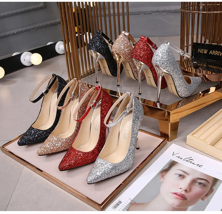Woman Sexy Model Catwalk Shoes High Heels