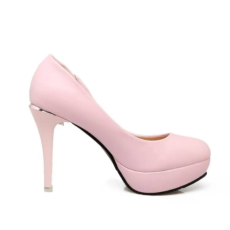 Women Rhinestone Tassel Stiletto Heel Platform Pumps